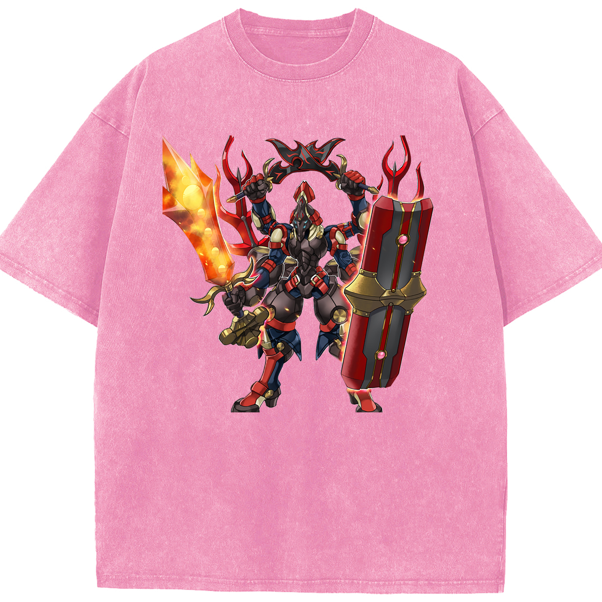 （画像用） 遊☆戯☆王 Yu-Gi-Oh! 綿100% ヴィンテージ風 半袖Tシャツ（フロントプリント）